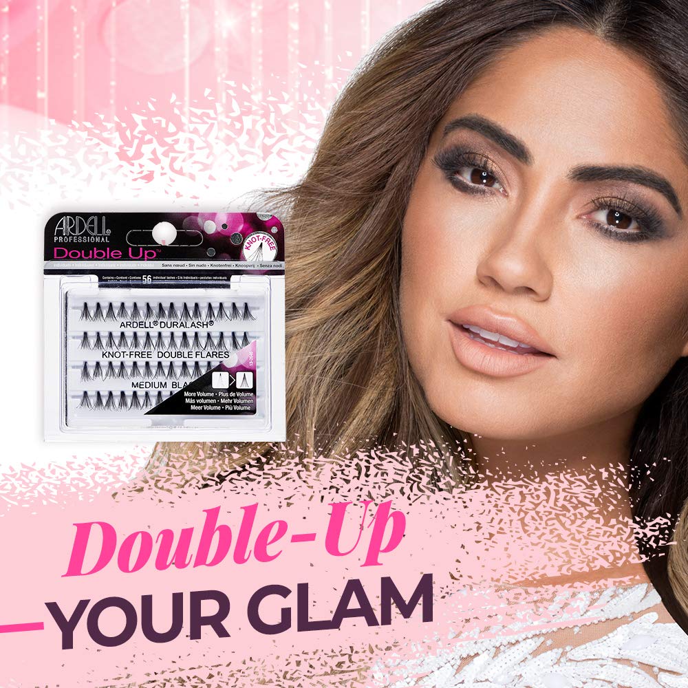 Ardell DIY lash clusters promote easy, adjustable application and flexible styling.