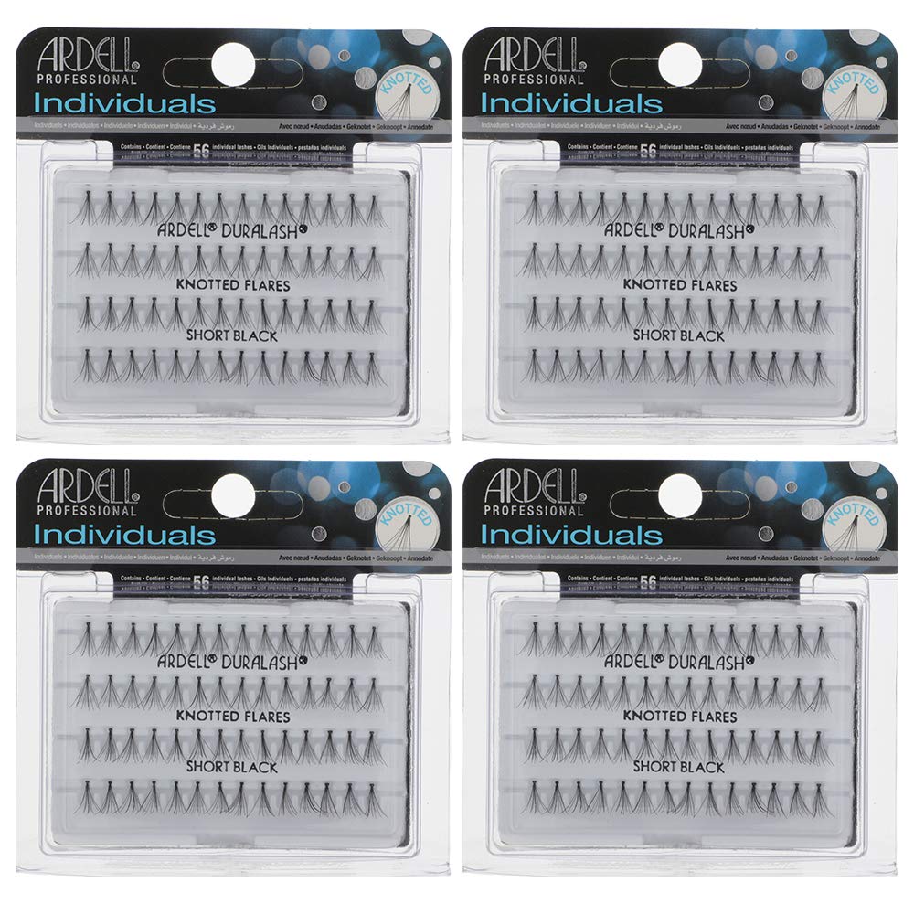 Ardell DIY Lash Clusters Short Black packaging for travel storage.