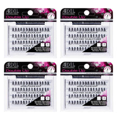 Ardell Double Up Medium Black Individuals close-up for customizable lash look options.