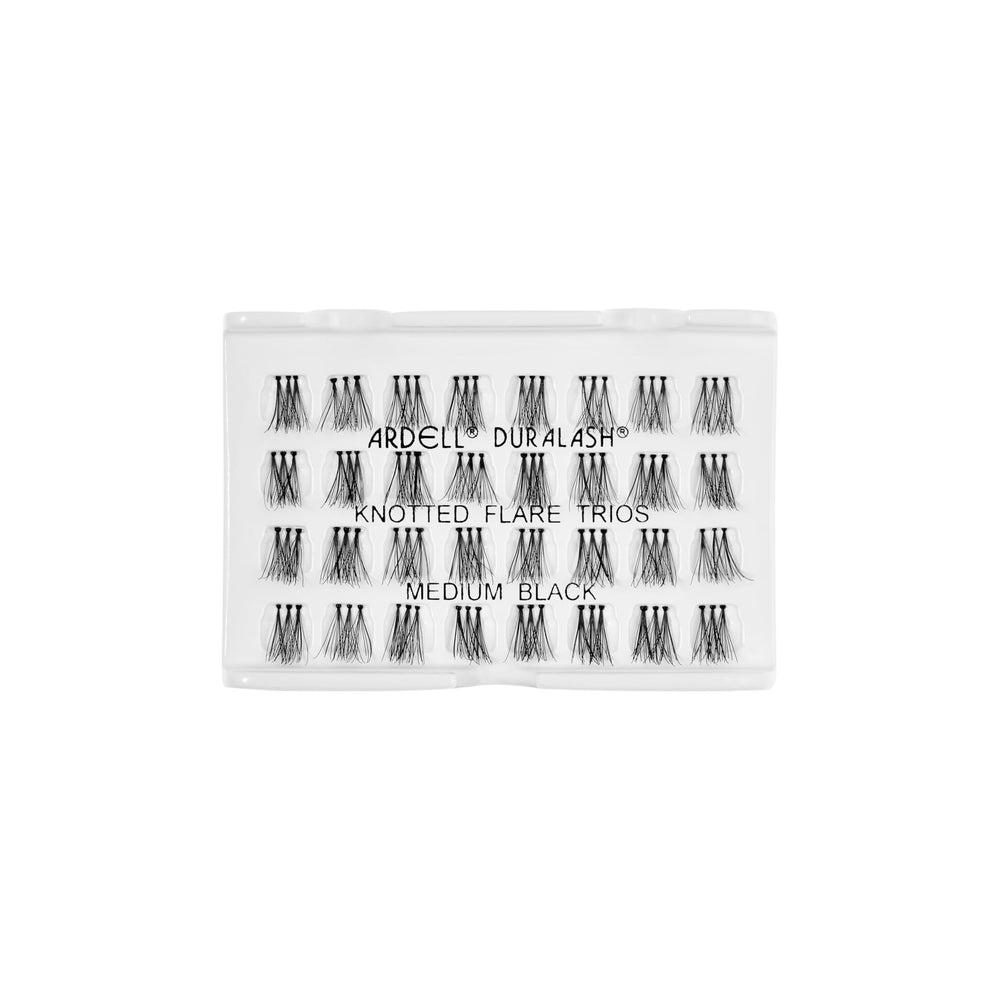 Ardell False Eyelashes Trios demonstrate reusable clusters for multiple wearings