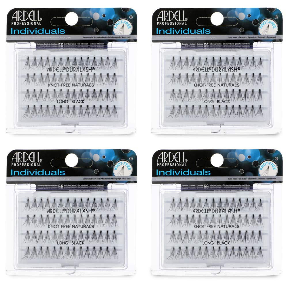 Ardell Individual Lashes Long Black pack front showing natural length and lightweight feel.