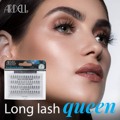 Ardell Individual Lashes Long Black pack side view for travel-friendly packaging.