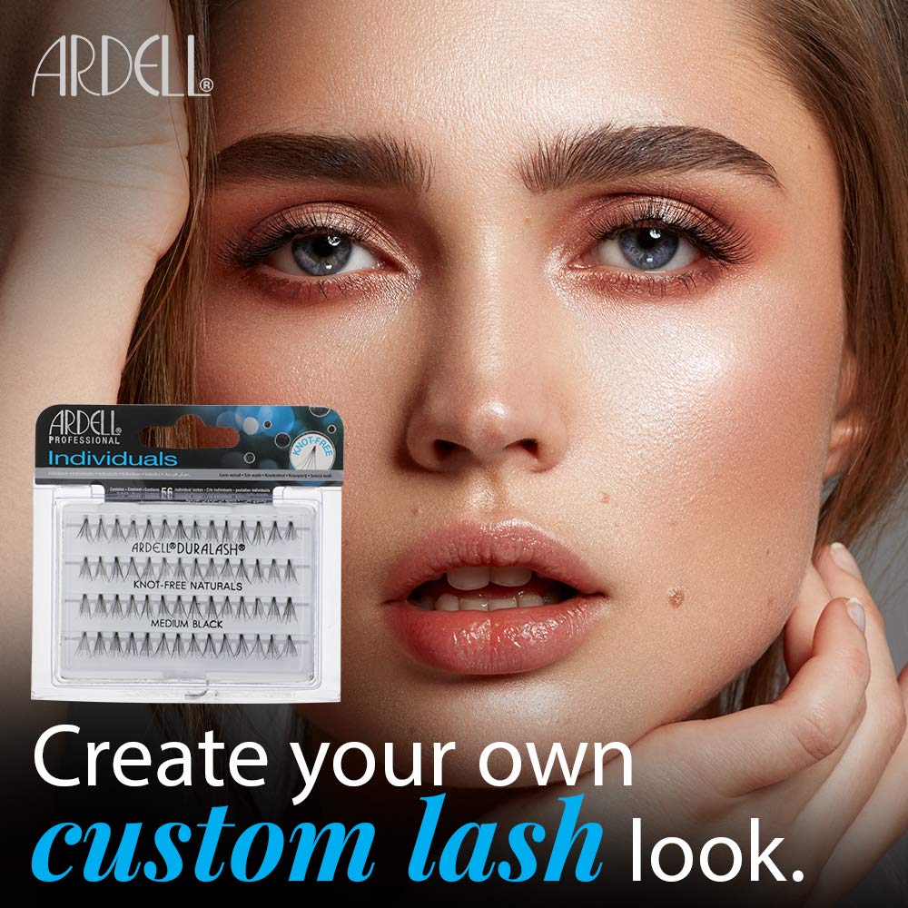 Ardell Invisiband knot-free closeup highlights seamless lash band for comfortable wear