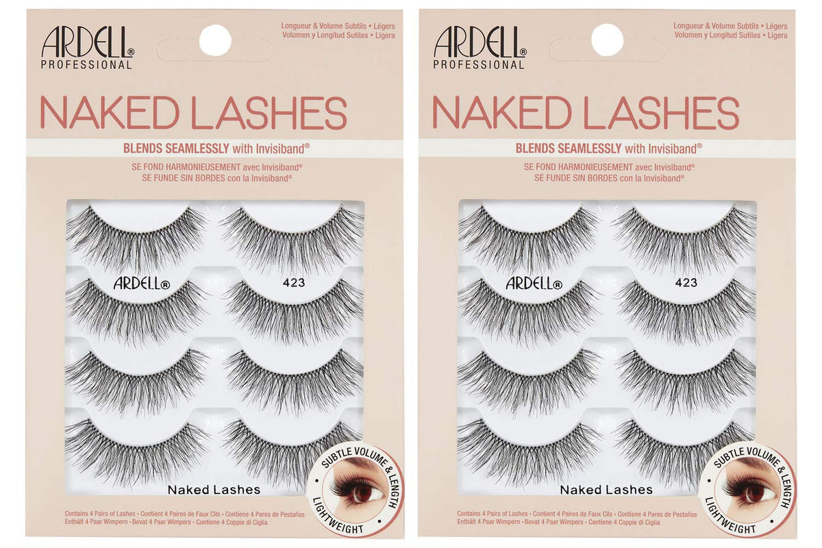 Ardell Naked Lashes 423 strip lashes for natural everyday look