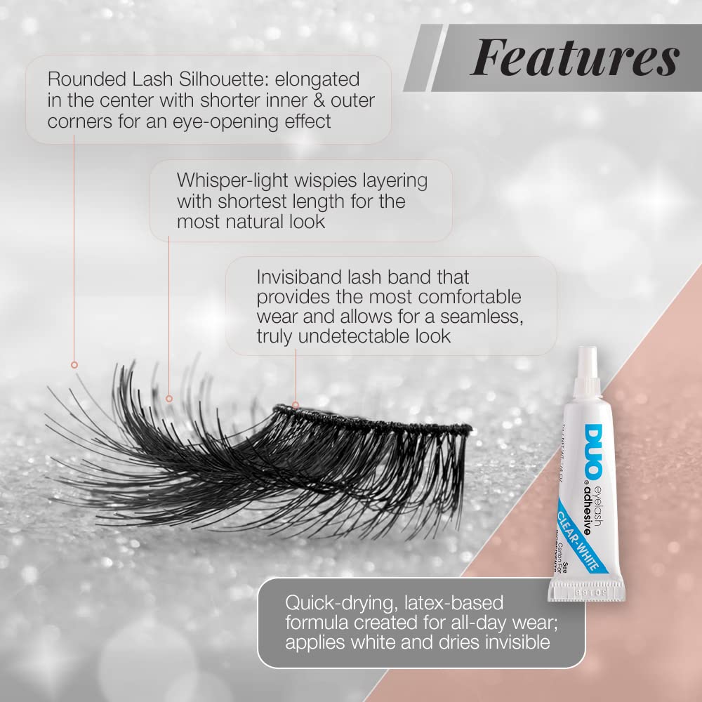 Ardell Naked Lashes 425 two-pack with durable lash band.