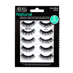 Ardell Natural 101 Demi Black lashes packaging close-up for natural, everyday flutter.
