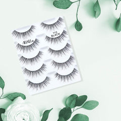 Ardell Natural False Eyelashes 110 Black reusable multipack ideal for multiple occasions.