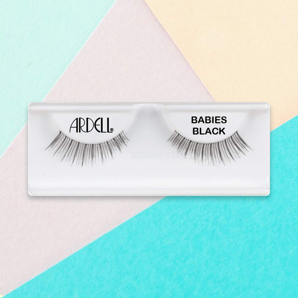Ardell Babies Black hand-knotted detail adds uniform lashes with subtle length.