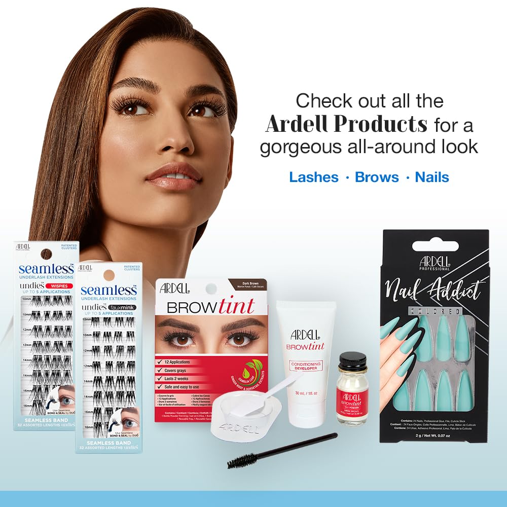 Ardell Wispies in use offering fluttery, natural-looking lashes.
