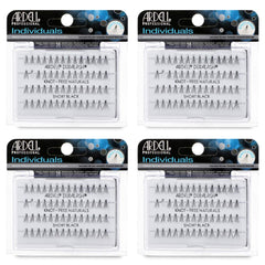 Ardell short 8mm individual lashes close-up showing natural daily glam.
