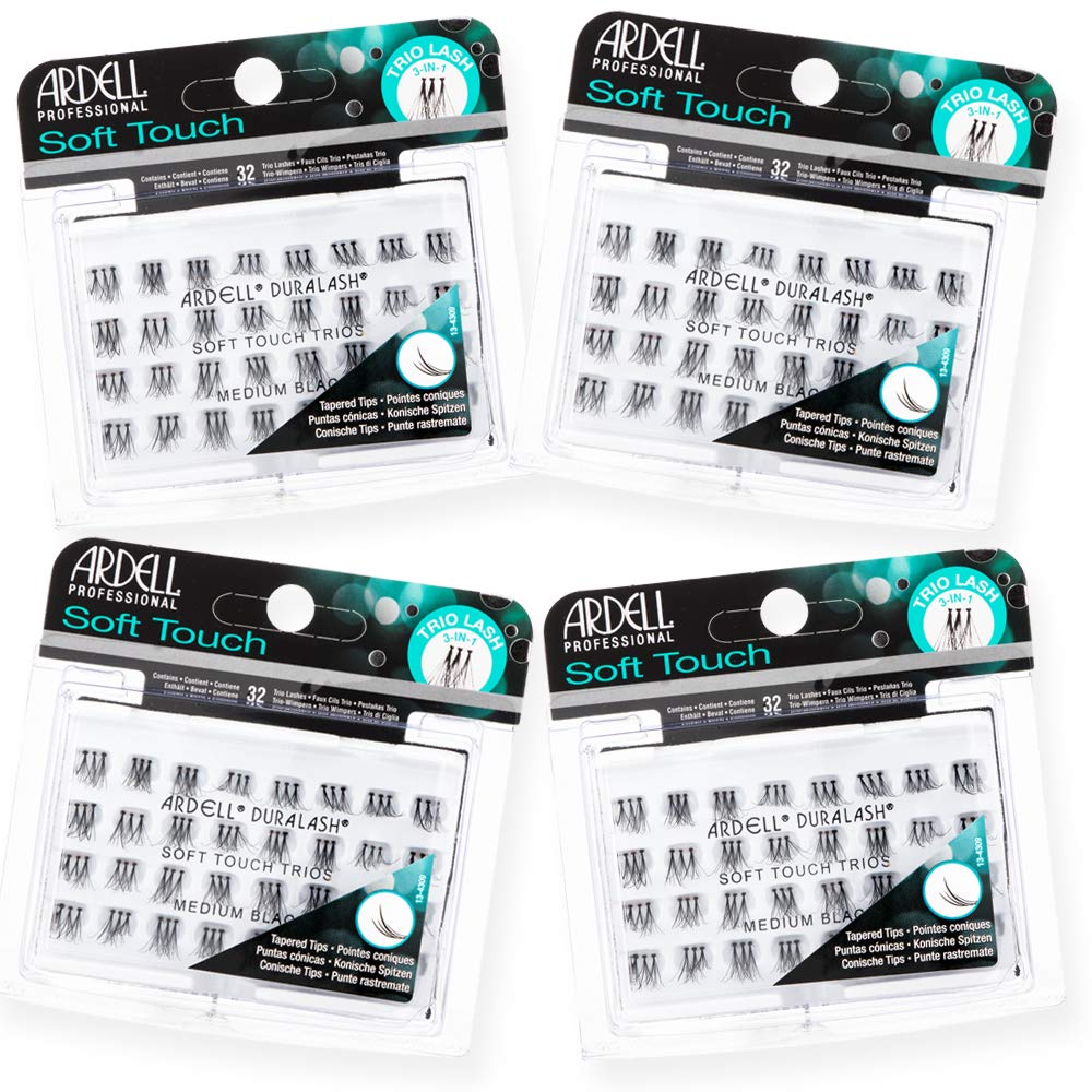 Ardell Soft Touch Trios quad-pack packaging showcases value and versatility for everyday wear
