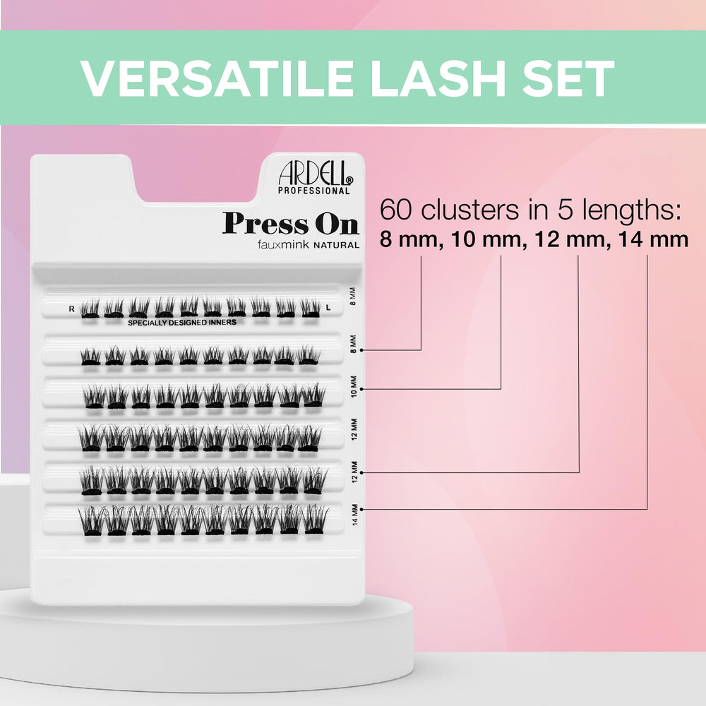Ardell Speedhesive technology delivers quick-stick lash placement with secure all-day wear.