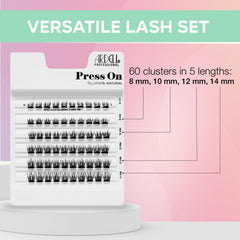 Ardell Speedhesive technology delivers quick-stick lash placement with secure all-day wear.