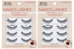 Ardell Strip Lashes Natural Naked Lashes 424 Invisiband close-up for lightweight daily wear.