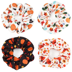 Ardorchid pumpkin-pattern hair tie adds festive style and secure hold.