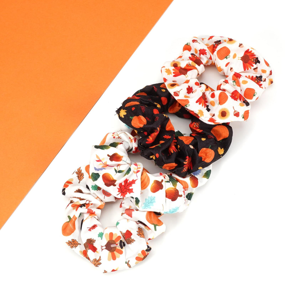 Ardorchid fruit-themed scrunchies add vibrant color for daily outfits.