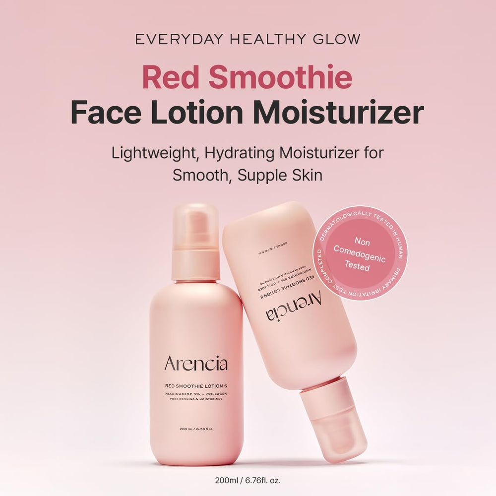 ARENCIA face moisturizer texture closeup with creamy, non-greasy finish for all-day comfort