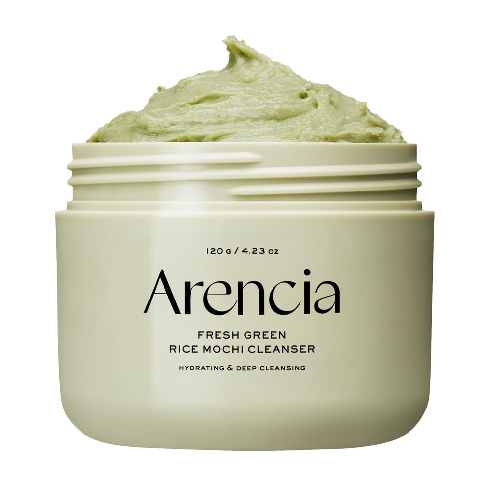 Arencia glass skin radiance closeup shows a luminous, smooth skin look.