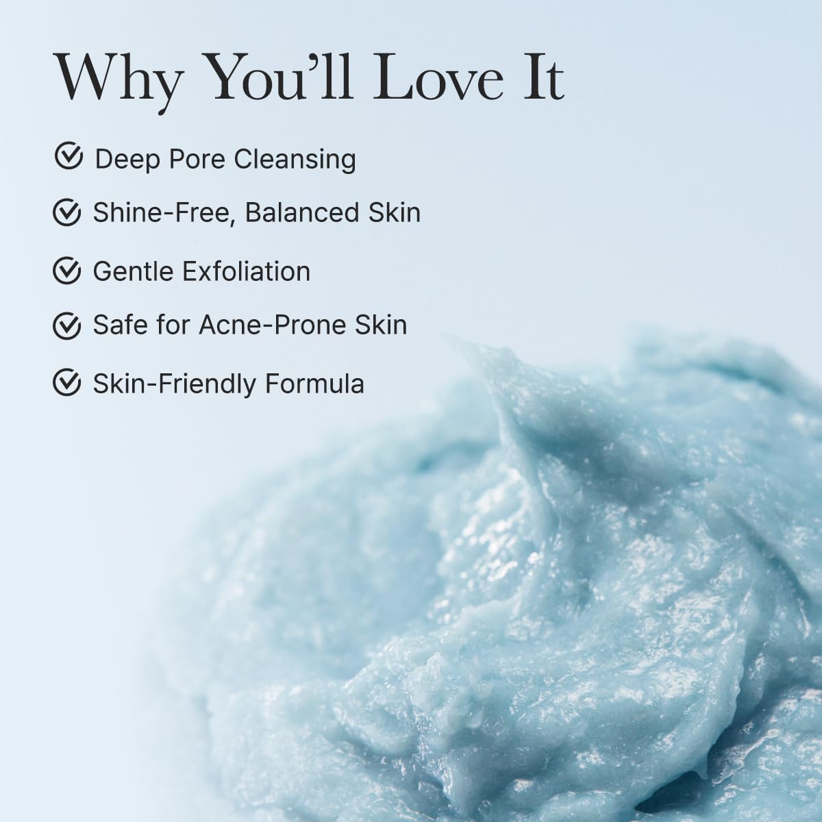 Arencia Hyssop Brightening Scrub being applied in a skincare routine