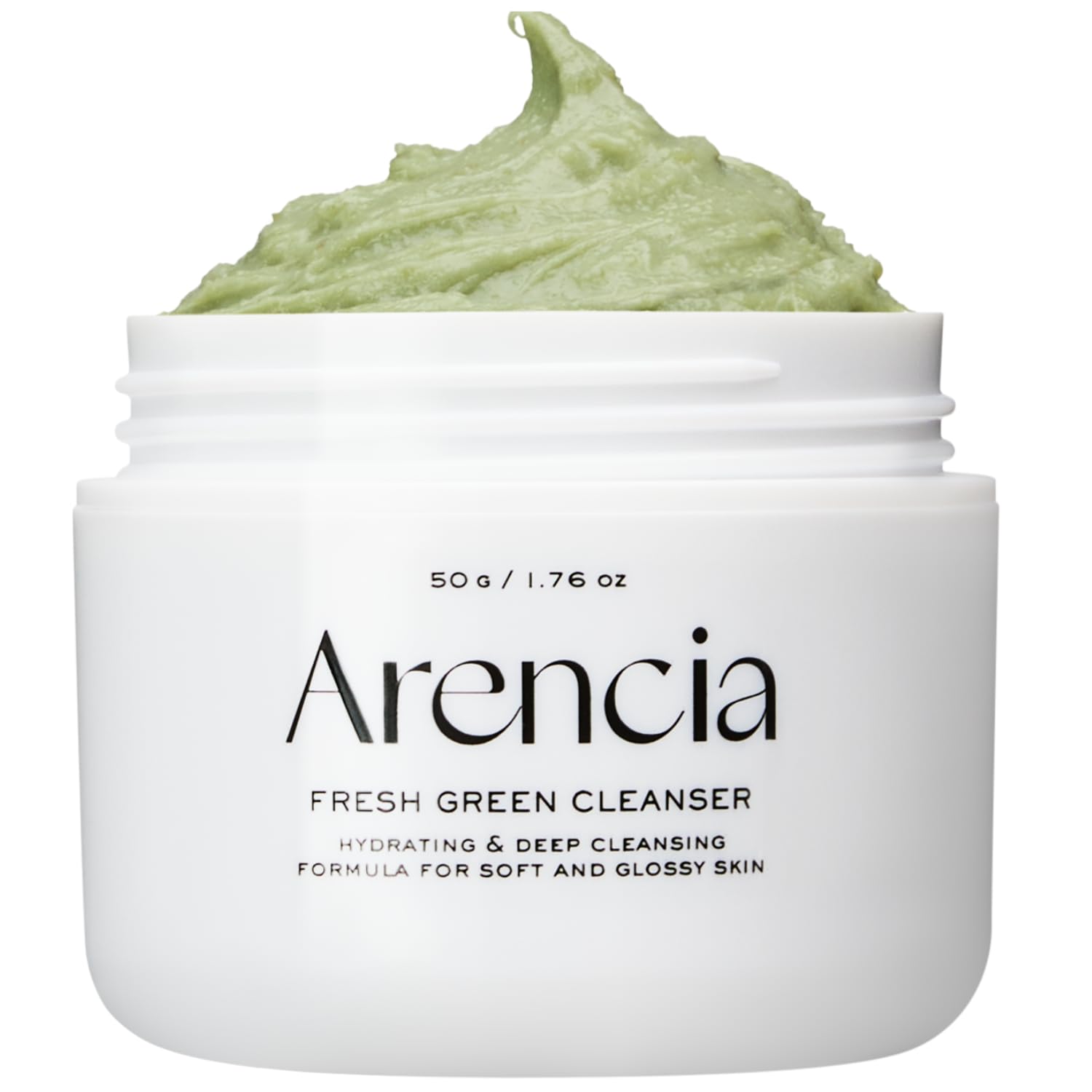 ARENCIA Korean Rice Mochi Face Cleanser bottle provides gentle exfoliation for refreshed, moisturized skin