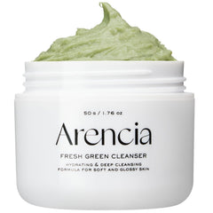 ARENCIA Korean Rice Mochi Face Cleanser bottle provides gentle exfoliation for refreshed, moisturized skin