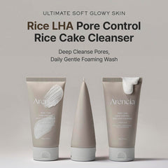 ARENCIA LHA Salicylic Acid Exfoliation close-up suggests pore refining with gentle exfoliation.