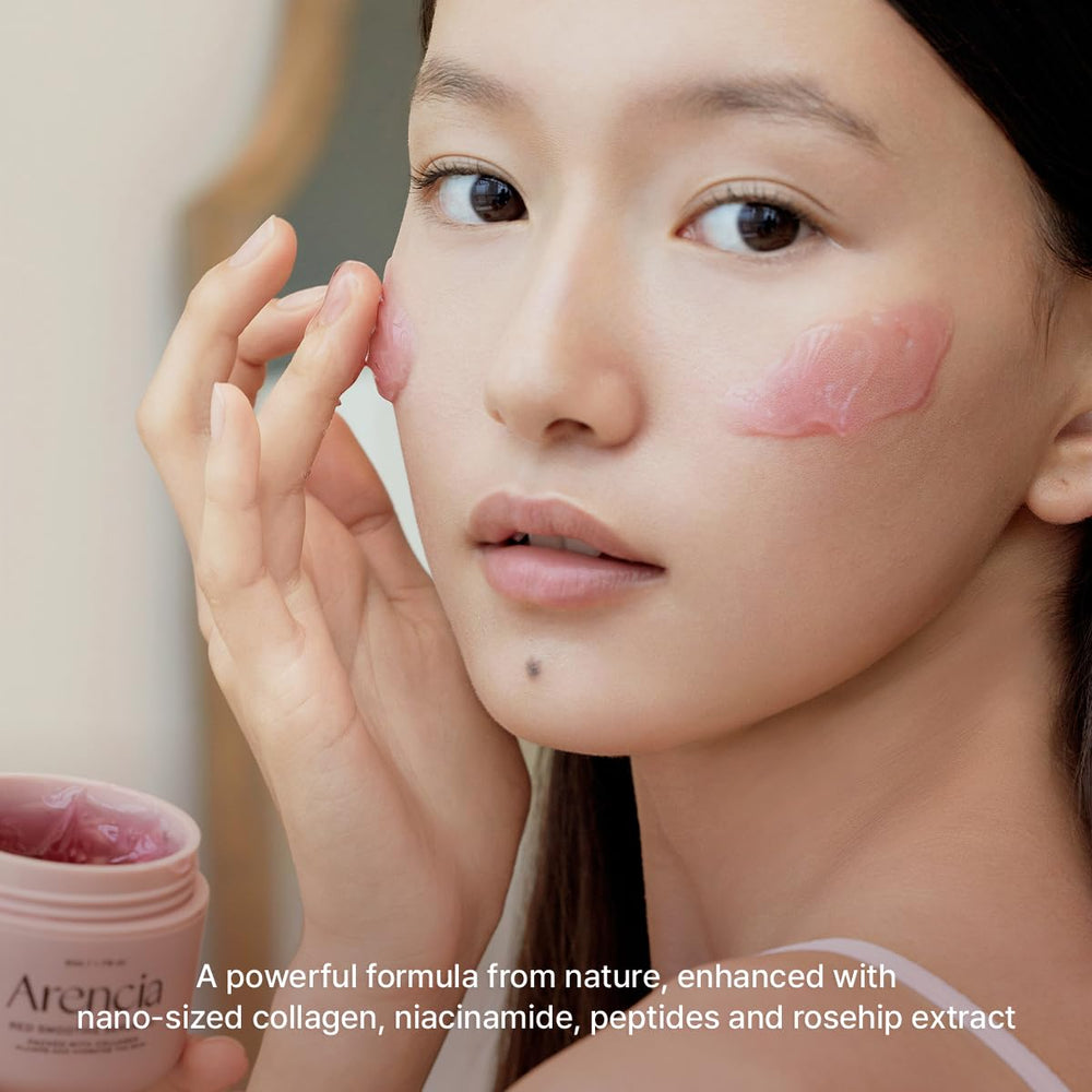 ARENCIA Arencia natural ingredients blend supports a soft, comforting skincare moment.