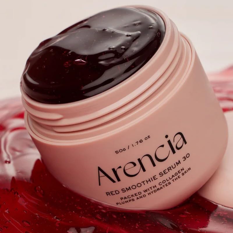 ARENCIA Arencia night routine application demonstrates easy layering before bed.