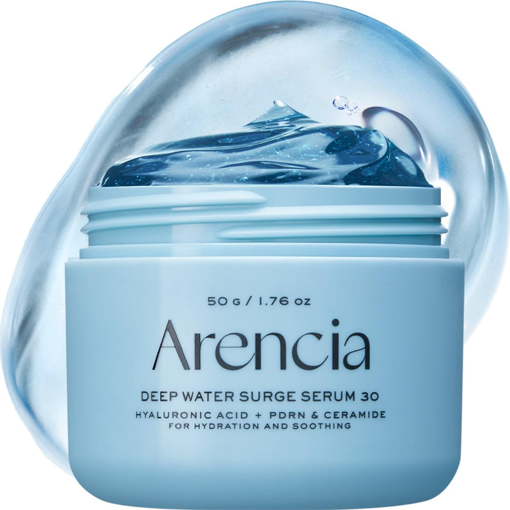 Arencia PDRN Intensive Hydration Overnight Serum jar emphasizes deep moisture overnight.
