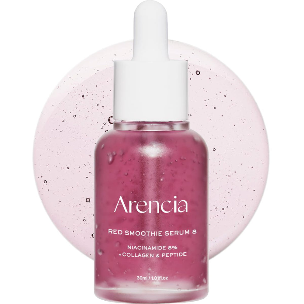 ARENCIA Arencia Red Collagen + Peptide Serum bottle for brightening routine