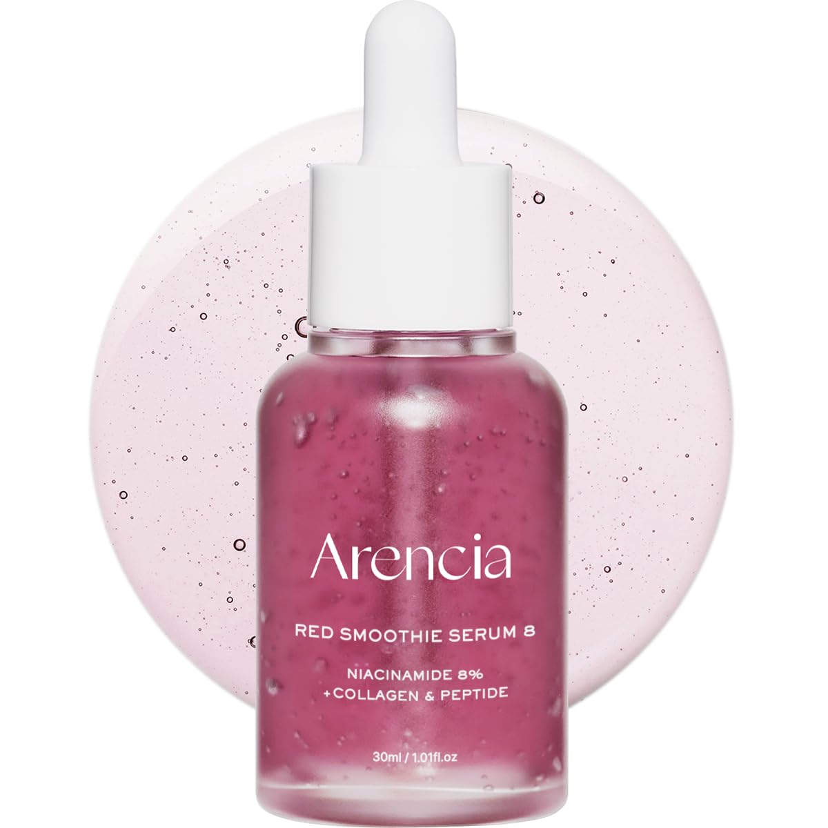 ARENCIA Arencia Red Collagen + Peptide Serum bottle for brightening routine