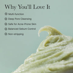 Arencia Rice Mochi Cleanser packaging communicates premium ingredients and all-skin-type suitability