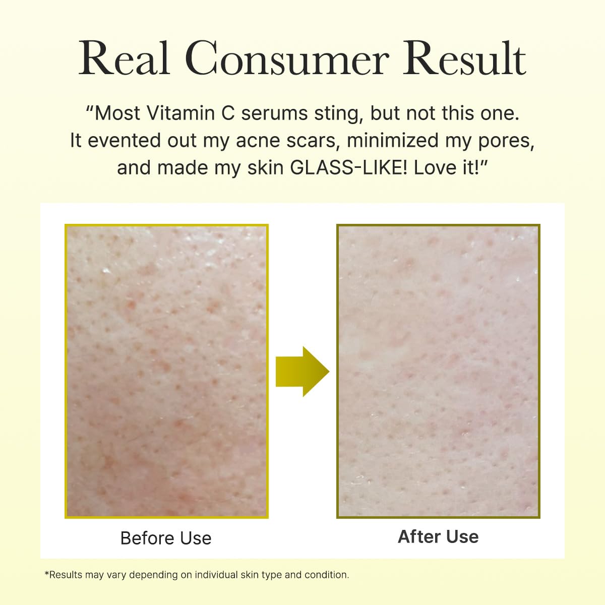ARENCIA application scene under makeup shows blending without heaviness
