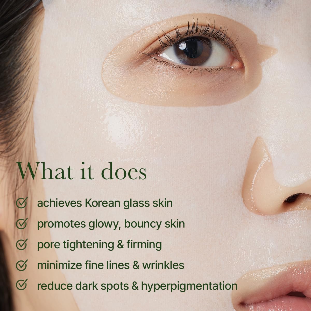 ARENCIA Hyssop Glow Sheet Mask foil sachet for easy application