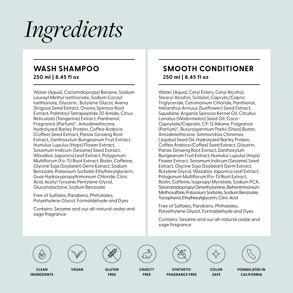 Arey Shower Duo vegan cruelty-free symbol on packaging