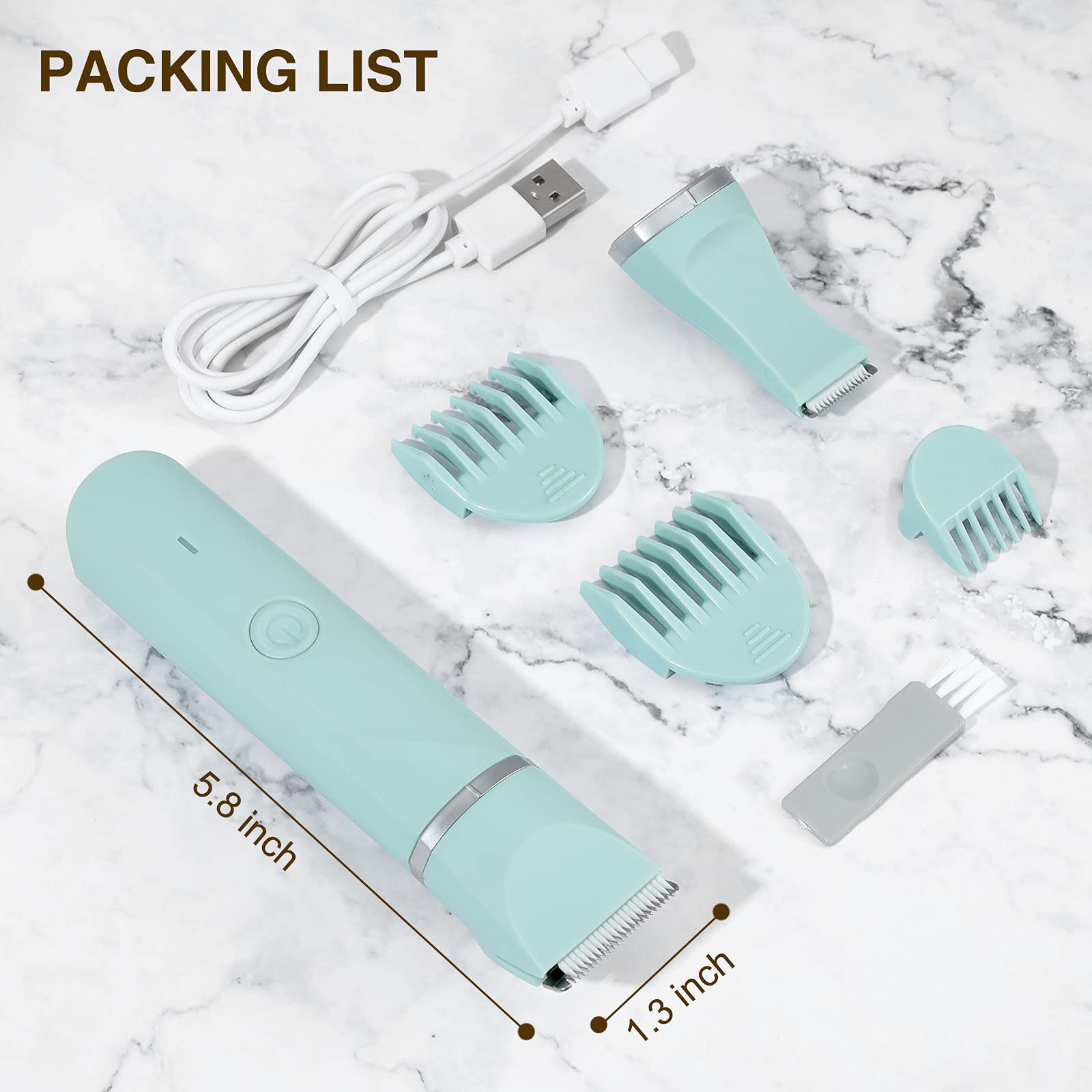 AREYZIN gift-pack bikini trimmer ready for gifting