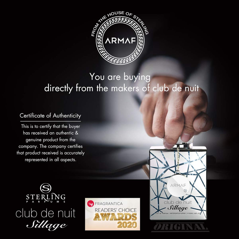 Armaf Club De Nuit Sillage on-skin experience, sillage size and warmth in daily wear.