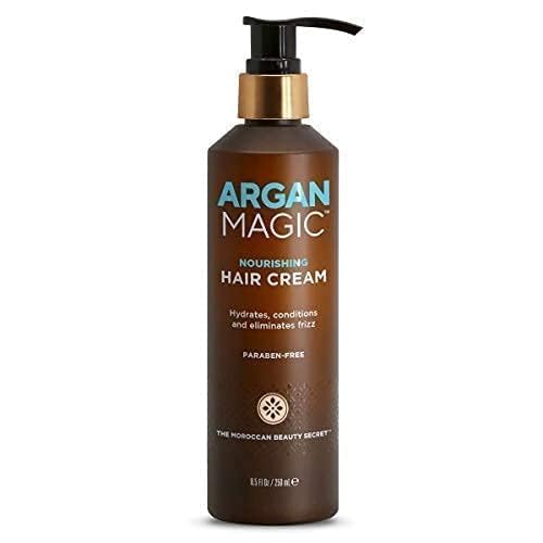 Argan Magic Nourishing Hair Cream made-in-usa formula supports cruelty-free care.