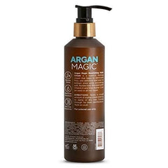 Argan Magic Nourishing Hair Cream shine-definition on glossy, healthy-looking strands.