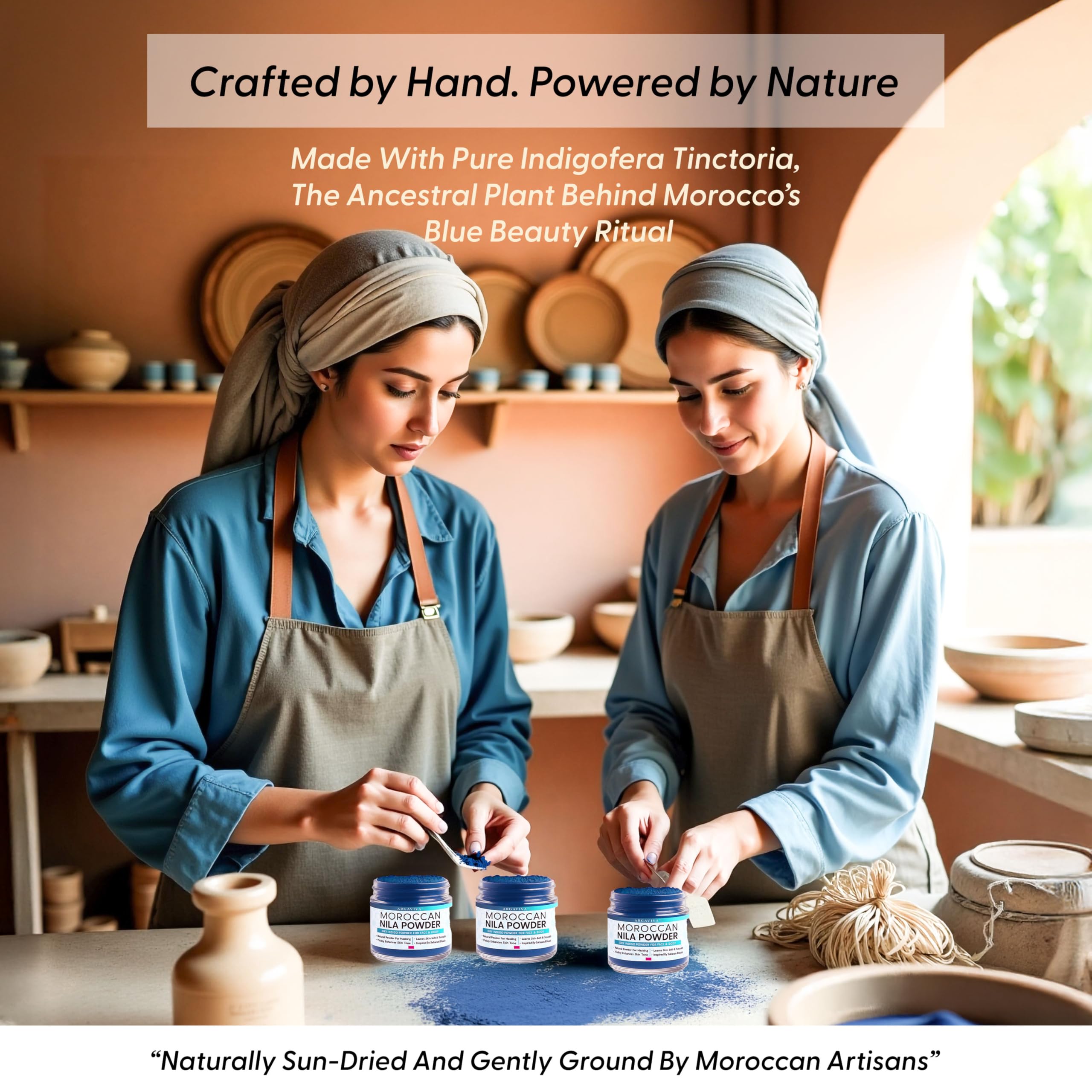 Argaviva Nila Powder incorporated into a hair care routine