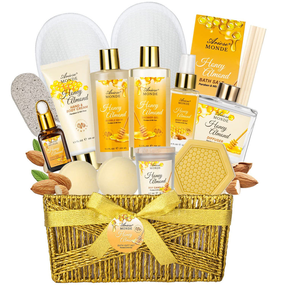 ArioseMonde bath gift set wide shot — a luxurious at-home spa gift idea