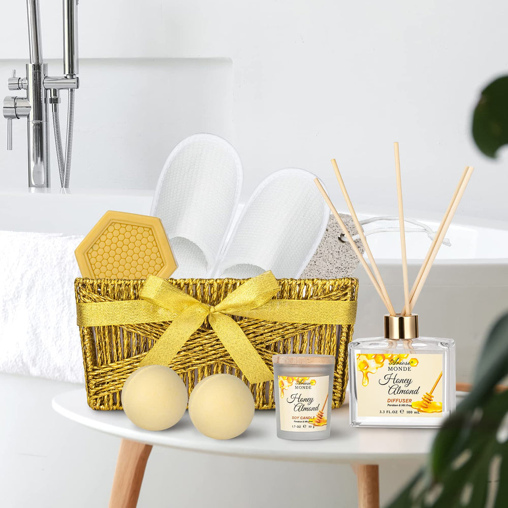 ArioseMonde bath salts crystal pieces — invites a mineral soak for calm evenings