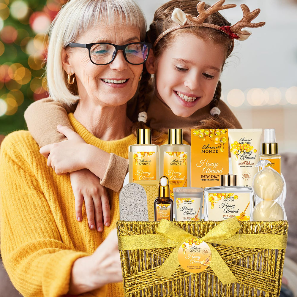 ArioseMonde packaged gift set — ready-to-gift luxury spa kit for her