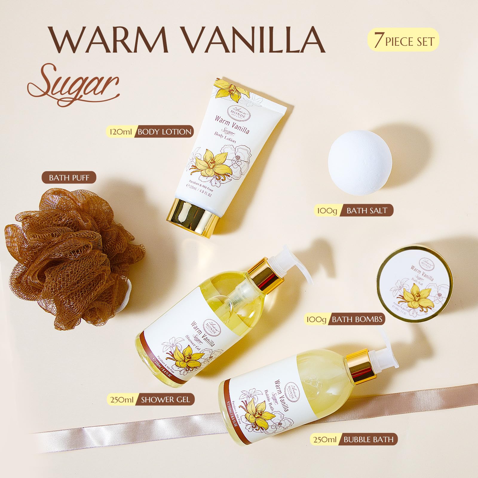 ArioseMonde warm-vanilla-sugar-body-lotion for smooth, hydrated skin.