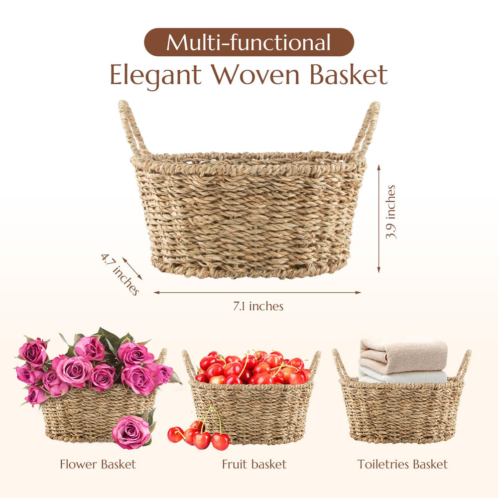 ArioseMonde woven spa basket for gifting and versatile storage.