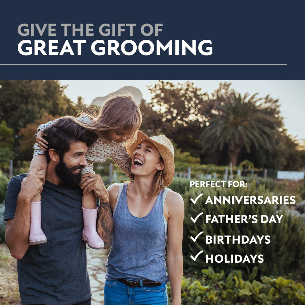 Arkam beard straightener gift-pack presents premium grooming options.