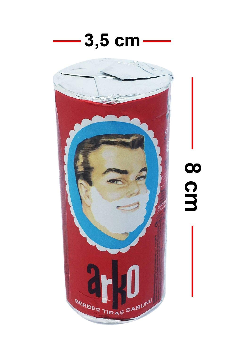 Arko Men clean skin feeling after using the soap stick