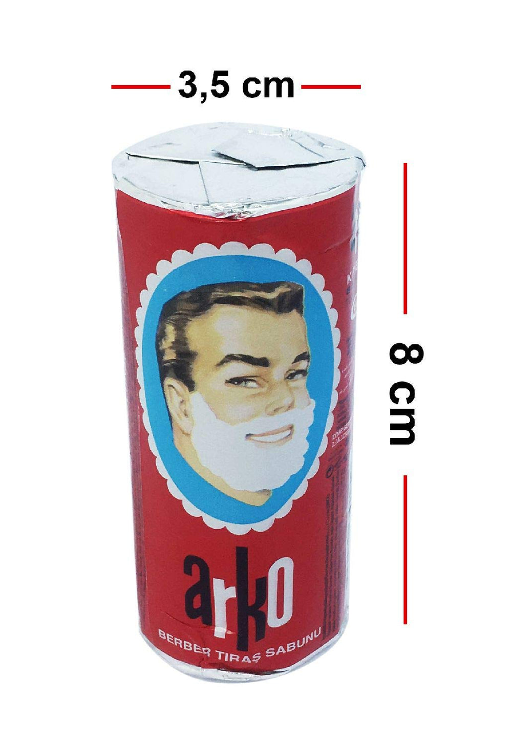 Arko Men clean skin feeling after using the soap stick