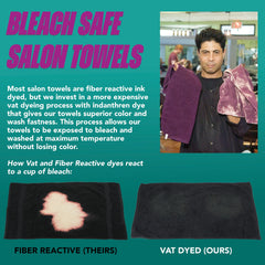 Arkwright indanthren bleach-safe dye process keeps color vibrant after high-temperature washes.