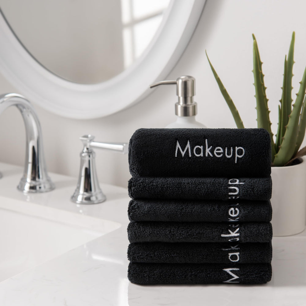 Arkwright makeup towels designed as reusable cloth essentials.